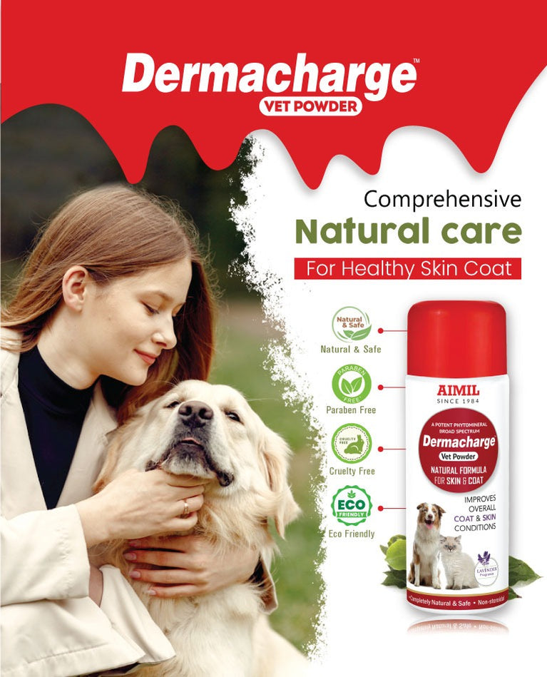 Aimil Dermacharge Vet Powder For Pets 