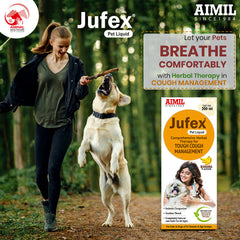 Jufex Pet Liquid let your Pets Breathe Comfortably